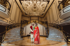 Incredible portrait of Indian couple at the delightful venue Incredible portrait of Indian couple at the delightful venue