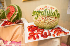 Incredible design on fruits decorating the Indian wedding venue Incredible design on fruits decorating the Indian wedding venue