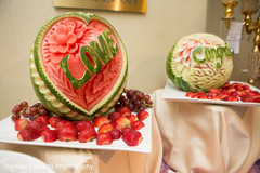Amazing art on fruits at the Indian wedding Amazing art on fruits at the Indian wedding