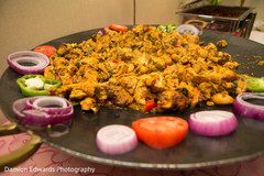Traditional Indian food plate detail Traditional Indian food plate detail