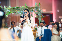 Indian wedding reception speech moment capture. Indian wedding reception speech moment capture.
