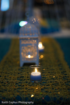 Magical Indian wedding candle decor Magical Indian wedding candle decor