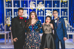 Maharani with guest at wedding reception. Maharani with guest at wedding reception.
