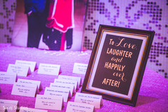 Elegant Indian wedding sign. Elegant Indian wedding sign.