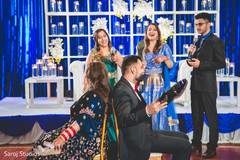 Indian wedding reception game capture. Indian wedding reception game capture.