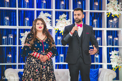 Indian groom's speech moment. Indian groom's speech moment.