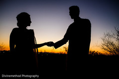 Ravishing Indian bride and grooms out in a garden capture. Ravishing Indian bride and grooms out in a garden capture.