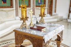Indian Christian wedding ceremony accessories capture. Indian Christian wedding ceremony accessories capture.