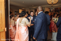 Joyful Indian bridesmaids and groomsmen capture. Joyful Indian bridesmaids and groomsmen capture.