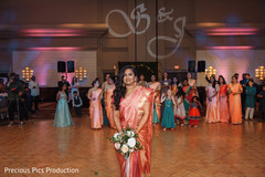Indian bride about to throw the bouquet. Indian bride about to throw the bouquet.