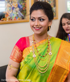 Beautiful Indian bride getting ready. Beautiful Indian bride getting ready.