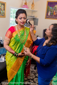 Indian bride getting ready to say I Do Indian bride getting ready to say I Do