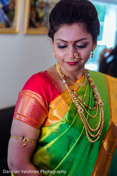 Hair and makeup from the beautiful Indian bride Hair and makeup from the beautiful Indian bride