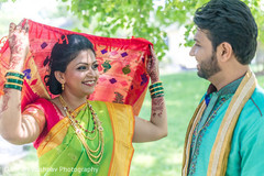 Raja and maharani looking at each other during the session Raja and maharani looking at each other during the session