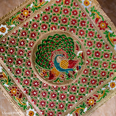 Amazing detail of a Sikh carpet Amazing detail of a Sikh carpet