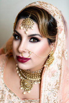 Portrait of the stunning Indian bride Portrait of the stunning Indian bride