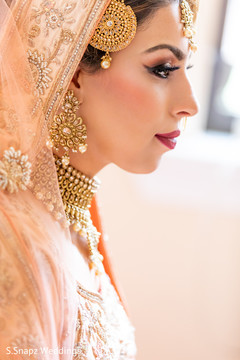 Portrait of the beautiful maharani before the wedding Portrait of the beautiful maharani before the wedding
