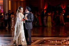 Lovely moment between the Indian bride and guest Lovely moment between the Indian bride and guest