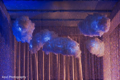 Magnificent Indian wedding lightning clouds decoration. Magnificent Indian wedding lightning clouds decoration.