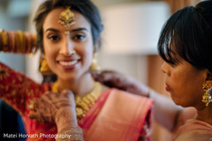 Maharani being dolled up. Maharani being dolled up.