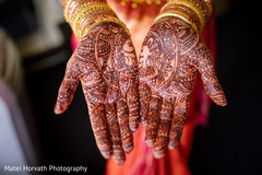Elegant Indian bride bangles and mehndi art. Elegant Indian bride bangles and mehndi art.