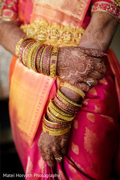 Impressive Indian bride's bangles. Impressive Indian bride's bangles.