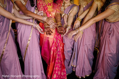 Gorgeous Indian bride and bridesmaids bangles. Gorgeous Indian bride and bridesmaids bangles.
