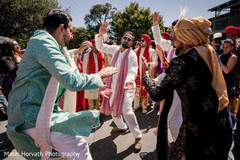 Cheerful Indian baraat outdoors photography. Cheerful Indian baraat outdoors photography.