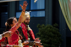 Indian bride's capture at Vidaai. Indian bride's capture at Vidaai.