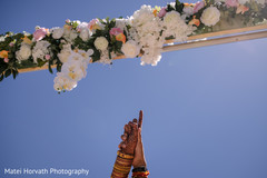 Dreamy Indian wedding mandap flowers decoration. Dreamy Indian wedding mandap flowers decoration.