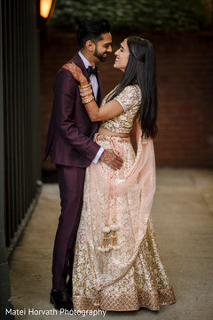 Heartwarming Indian bride and groom capture. Heartwarming Indian bride and groom capture.