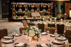 Fascinating Indian wedding table flowers decoration. Fascinating Indian wedding table flowers decoration.