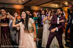 Upbeat Indian bride and groom's dance. Upbeat Indian bride and groom's dance.