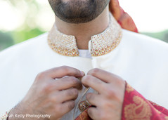 Details of the stunning bridal sherwani Details of the stunning bridal sherwani