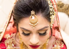 Detail of the beautiful maharani wearing the tikka Detail of the beautiful maharani wearing the tikka