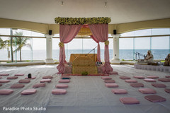 Magnificent capture of Indian wedding ceremony mandap. Magnificent capture of Indian wedding ceremony mandap.