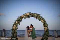 Glamorous beach side wedding photo shoot Glamorous beach side wedding photo shoot