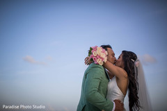 Enchanting kiss of Indian couple. Enchanting kiss of Indian couple.