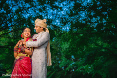 Indian bride and groom tender moment. Indian bride and groom tender moment.