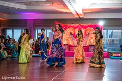 Beautiful maharani and special guests performing during the sangeet Beautiful maharani and special guests performing during the sangeet