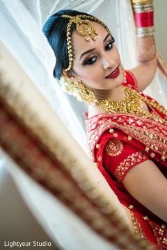 Indian bride's make up details Indian bride's make up details