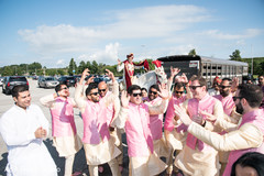 Joyful baraat procession Joyful baraat procession