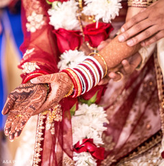 Indian bridal mehndi art close up Indian bridal mehndi art close up