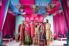 Sangeet family portrait Sangeet family portrait