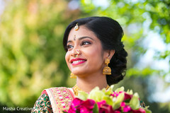 Indian bride portrait. Indian bride portrait.