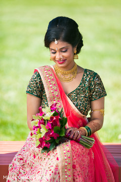 Romantic indian bride portrait Romantic indian bride portrait