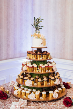 Indian wedding reception treats station. Indian wedding reception treats station.