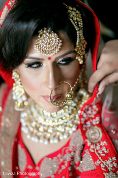 Beautiful Indian bride ready dolled up. Beautiful Indian bride ready dolled up.
