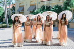 Joyful Indian bridesmaids capture. Joyful Indian bridesmaids capture.