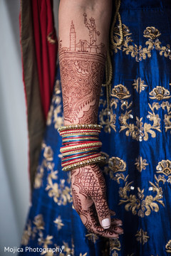 Detail of maharani's mehndi and jewelry Detail of maharani's mehndi and jewelry